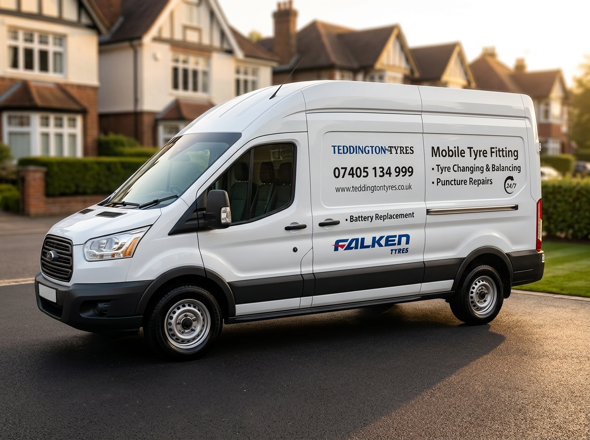 Teddington Tyres mobile fitting van